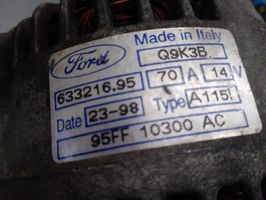 Ford Escort Alternador 95FF10300AC