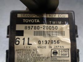 Toyota Celica T230 Autres unités de commande / modules 8978020050