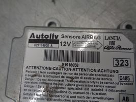 Fiat Linea Sterownik / Moduł Airbag 51918058