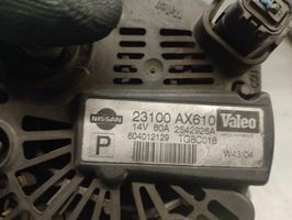 Nissan Micra Generatore/alternatore 23100AX610