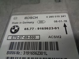 BMW X5M E70 Sterownik / Moduł Airbag 65779165623
