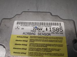 Mercedes-Benz B W245 Oro pagalvių valdymo blokas A1698201585