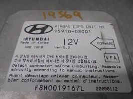 Hyundai Atos Classic Sterownik / Moduł Airbag 9591002001