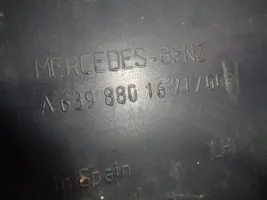 Mercedes-Benz Vito Viano W639 Front bumper corner part panel trim A63988016719B51