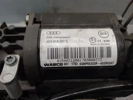 Audi A8 S8 D3 4E Compresseur à suspension pneumatique 4E0616007C