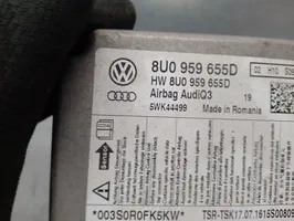 Audi Q3 8U Turvatyynyn ohjainlaite/moduuli 8U0959655D