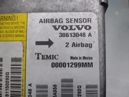 Volvo S40, V40 Airbag control unit/module 30613048A