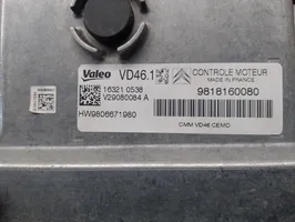 Citroen DS3 Moottorin ohjainlaite/moduuli 9818160080