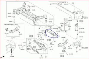 KIA Optima Braccio di controllo sospensione posteriore 55250D4700