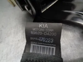 KIA Optima Ceinture de sécurité arrière 89820D4200