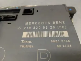 Mercedes-Benz CLS C219 Altre centraline/moduli 2198200826