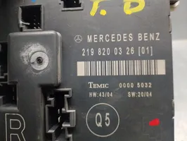 Mercedes-Benz CLS C219 Other control units/modules 2198200326