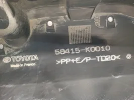 Toyota Yaris Placa protectora/protector antisalpicaduras motor 58415K0010