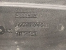 Toyota Yaris Support de radiateur sur cadre face avant 16681K0021