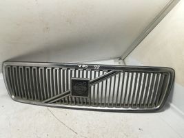 Volvo V70 Grille calandre supérieure de pare-chocs avant 