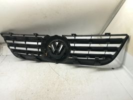 Volkswagen Polo IV 9N3 Grille calandre supérieure de pare-chocs avant 