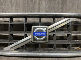 Volvo S60 Grille calandre supérieure de pare-chocs avant 08693331