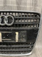 Audi Q7 4L Grille calandre supérieure de pare-chocs avant 4L0853651