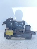 Opel Vectra C Front door lock 24447342