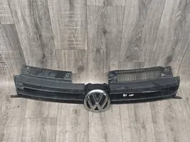 Volkswagen Golf VI Griglia superiore del radiatore paraurti anteriore 1K9853653A