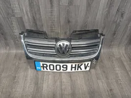 Volkswagen Golf V Front bumper upper radiator grill 1K5853651