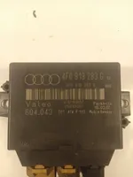 Audi Q7 4L Parkavimo (PDC) daviklių valdymo blokas 4F0919283G