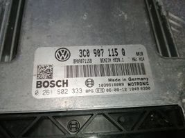 Volkswagen PASSAT B6 Moottorin ohjainlaite/moduuli 3C0907115Q
