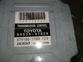 Toyota Prius (XW20) Centralina/modulo scatola del cambio 8953547020