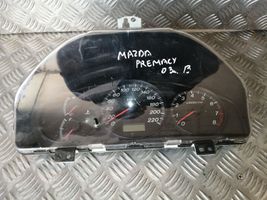 Mazda Premacy Compteur de vitesse tableau de bord WGCB80