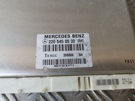 Mercedes-Benz S W220 Sterownik / Moduł zawieszenia pneumatycznego 2205450532