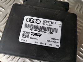 Audi A5 8T 8F Rankinio stabdžio valdymo blokas 8K0907801H