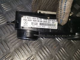 Mercedes-Benz ML W164 Ilmastoinnin ohjainlaite A2518209989