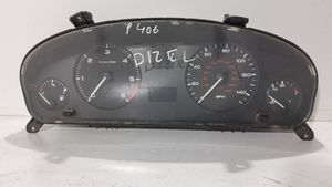 Peugeot 406 Compteur de vitesse tableau de bord 9639940480