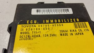 Toyota Corolla E140 E150 Unité de commande dispositif d'immobilisation 8978042060