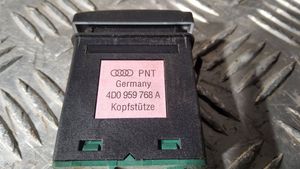 Audi A8 S8 D2 4D Interruptor de control del asiento 4D0959768A