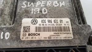 Skoda Superb B6 (3T) Sterownik / Moduł ECU 03G906021QM