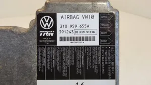 Skoda Superb B6 (3T) Sterownik / Moduł Airbag 3T0959655A