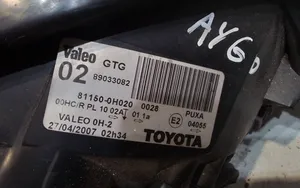 Toyota Aygo AB10 Lampa przednia 811500H020