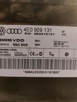 Audi A8 S8 D3 4E Module de contrôle sans clé Go 4E0909131