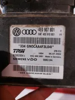Audi A8 S8 D3 4E Rankinio stabdžio valdymo blokas 4E0907801