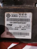 Audi A8 S8 D3 4E Modulo di controllo del freno a mano 4E0907801