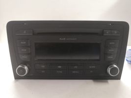 Audi A3 S3 8P Radio/CD/DVD/GPS-pääyksikkö 