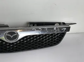 Mazda 323 Grille calandre supérieure de pare-chocs avant 