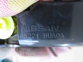 Nissan Qashqai J12 Staffa di rinforzo montaggio del paraurti posteriore 85221