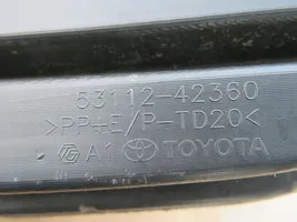 Toyota bZ4X Etupuskurin alempi jäähdytinsäleikkö OEM