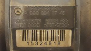 Mercedes-Benz S W220 Mass air flow meter A0000941748