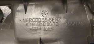 Mercedes-Benz ML W166 Bagažinės slenksčio apdaila A1667400072