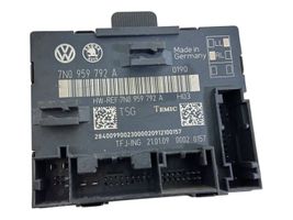 Skoda Superb B8 (3V) Unité de commande module de porte 7N0959792A