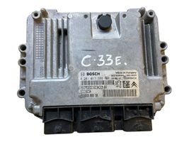 Citroen C3 Aizdedzes ECU komplekts 9666986880