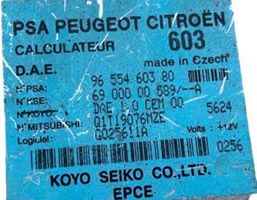 Peugeot 1007 Centralina/modulo servosterzo 9655460380